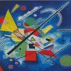 Blue Painting By Wassily Kandinsky Diamond Painting