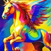 Colorful Fabulous Unicorn Diamond Painting