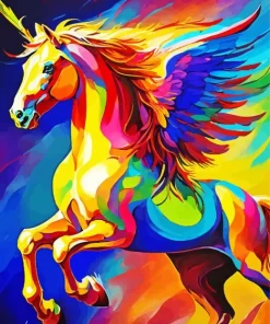 Colorful Fabulous Unicorn Diamond Painting