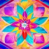 Colorful Flowers Mandala Diamond Painting