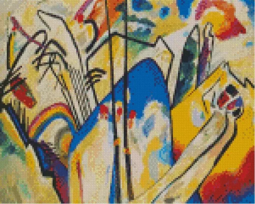 Composition IV By Wassily Kandinsky Diamond Painting