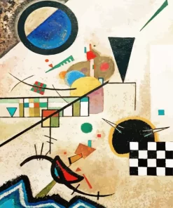 Contrasting Sounds By Wassily Kandinsky Diamond Painting