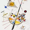 Delicate Tension By Wassily Kandinsky Diamond Painting