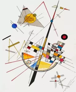 Delicate Tension By Wassily Kandinsky Diamond Painting