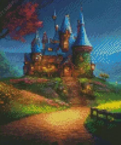 Fantasy Castle Diamond Painting