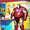 Fat Iron Man Diamond Painting