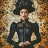 Female Victorian Steampunk Diamond Painting