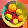 Fruit Bowl Art Diamond Painting