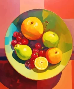 Fruit Bowl Art Diamond Painting