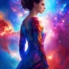 Galaxy Lady Art Diamond Painting