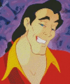 Gaston Beauty And The Beast Diamond Painting