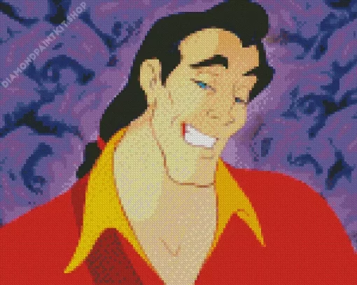 Gaston Beauty And The Beast Diamond Painting