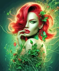 Gorgeous Poison Ivy Diamond Painting