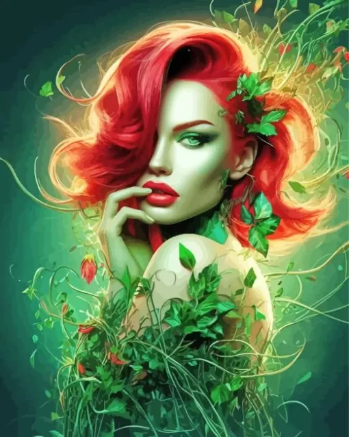 Gorgeous Poison Ivy Diamond Painting