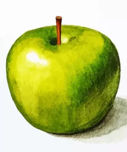 Green Apple Diamond Painting