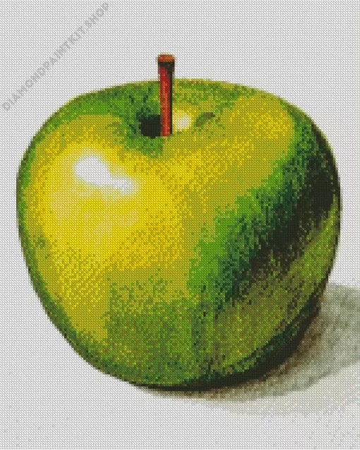 Green Apple Diamond Painting