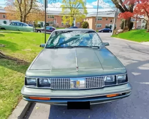 Grey Oldsmobile Cutlass Ciera Diamond Painting