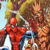 Groot And Spider Man Heroes Diamond Painting