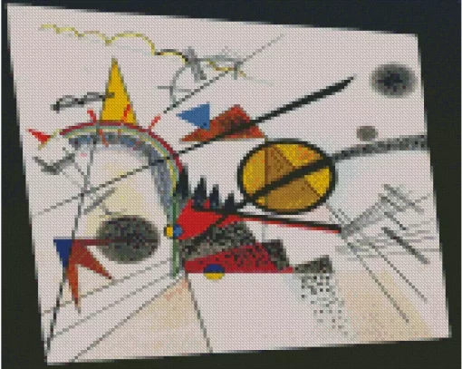 In The Black Square By Wassily Kandinsky Diamond Painting