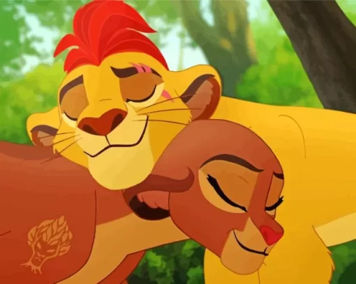 Kion Lion Guard Diamond Painting