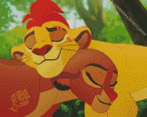 Kion Lion Guard Diamond Painting