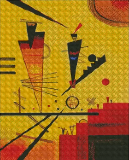 Merry Structure By Wassily Kandinsky Diamond Painting