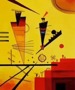 Merry Structure By Wassily Kandinsky Diamond Painting