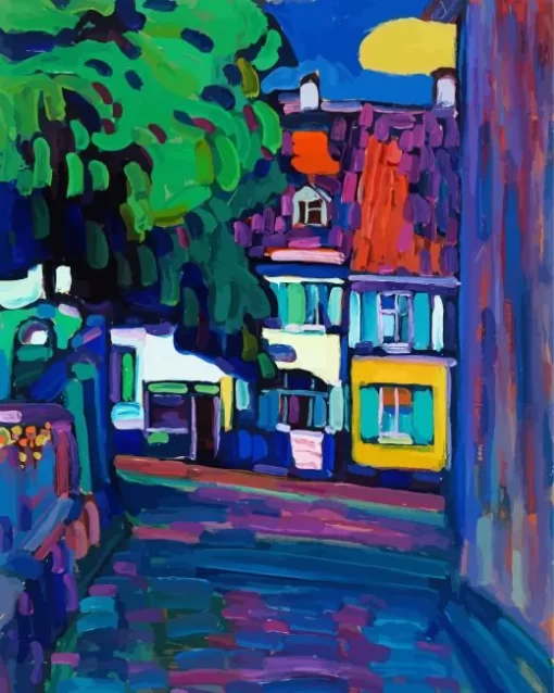 Murnau Houses In The Obermarkt Diamond Painting