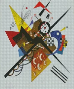 On White II By Wassily Kandinsky Diamond Painting