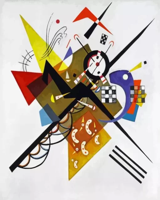 On White II By Wassily Kandinsky Diamond Painting