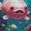 Pink Fish Diamond Painting