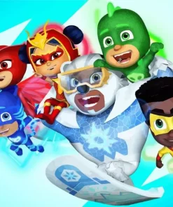 Pj Masks Animation Diamond Painting