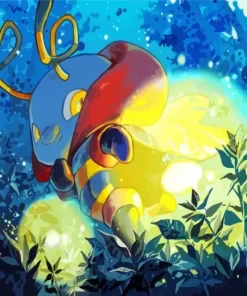 Pokemon Volbeat Diamond Painting