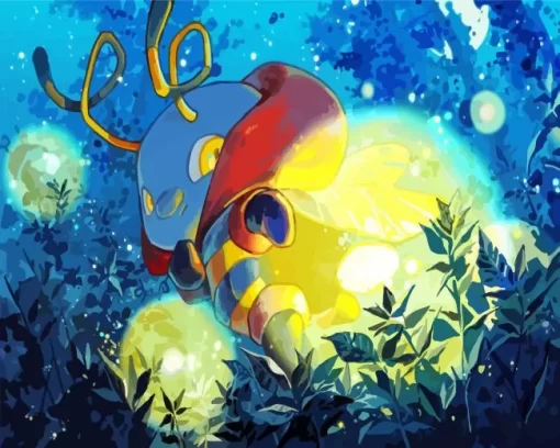 Pokemon Volbeat Diamond Painting