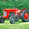 Red Ferguson Tractor Diamond Painting