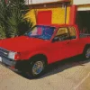 Red Mazda B2200 Diamond Painting