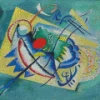 Red Oval By Wassily Kandinsky Diamond Painting