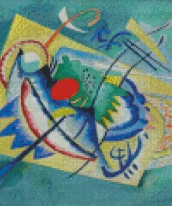 Red Oval By Wassily Kandinsky Diamond Painting