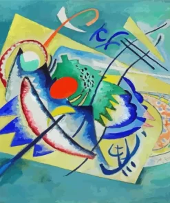 Red Oval By Wassily Kandinsky Diamond Painting