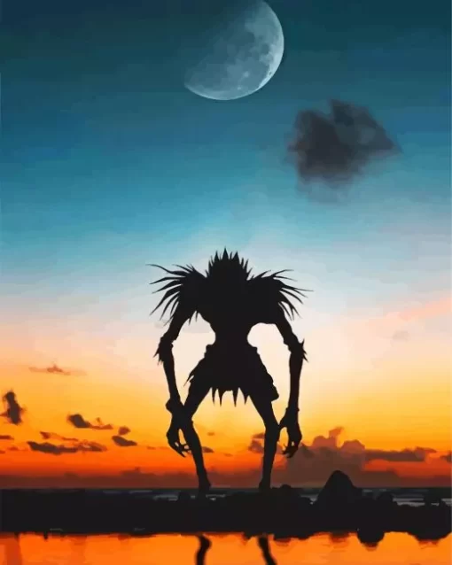 Ryuk Silhouette Diamond Painting