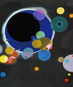 Several Circles By Wassily Kandinsky Diamond Painting