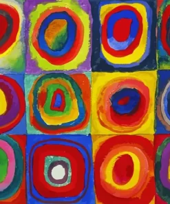 Squares With Concentric Circles Diamond Painting