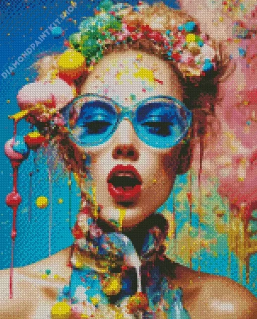 Sugar Candy Girl Art Diamond Painting