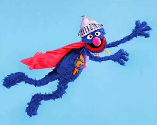 Super Grover Flying Diamond Painting