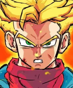 Super Saiyan Trunks Diamond Painting