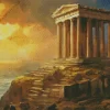 Temple Of Zeus Diamond Painting