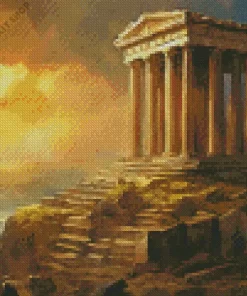 Temple Of Zeus Diamond Painting