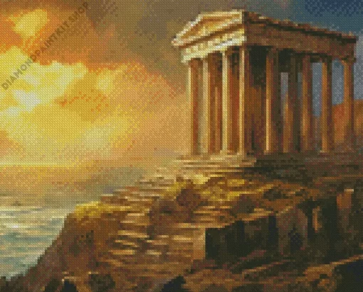 Temple Of Zeus Diamond Painting