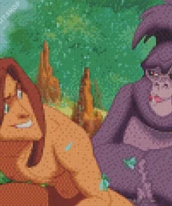 Terk From Tarzan Diamond Painting