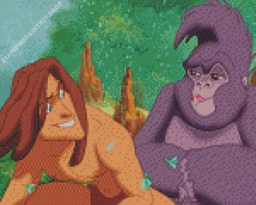 Terk From Tarzan Diamond Painting